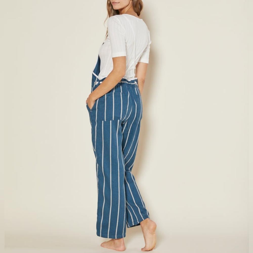 NWT OUTERKNOWN | Topanga Striped Overalls - Picture 3 of 5